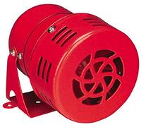 Klaxon d'alarme Filaire 24 V DC - Alarme extérieure pour système de Protection de sécurité Domestique - Intérieur/extérieur - Résistant au feu