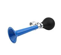 Klaxon de Bicyclette, 5 Couleurs 2.2 Pouces Portable rétro vélo Cyclisme métal Corne Ampoule Squeeze en Caoutchouc, Non Toxique avec Un Support en métal pour vélos vélos de Montagne etc(Bleu)
