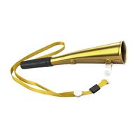 Klaxon de chasse - 21 cm - Pour chasse à la pression - En laiton - Convient pour les groupes de chasse, les petits bateaux - Force sonore claire pour différents extérieurs