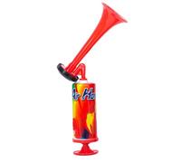 Klaxon de football - Klaxon de sport compact pour événements sportifs | Klaxon de stade de football, faiseurs de bruit fort, klaxon de stade portable à voix forte, klaxon à air de football pour