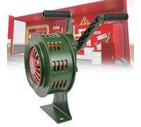 Klaxon de sirène à manivelle portable, sirène de raid aérien à commande manuelle 120 dB pour la maison, alarme d'urgence à manivelle, manivelle en alliage d'aluminium pour usines, écoles, mines