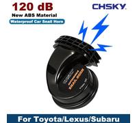 Klaxon D'escargot De Voiture Étanche,Haut-Parleurs De Voiture,Twecirculation,Basses Hautes,Klaxon De Sifflet Pour Toyota Lexus Subaru,12v,410hz,120db - Type 1pc