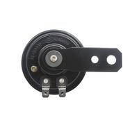 Klaxon Électrique Rond Et Puissant, 1x Universel, 12v/48v, 1,5 A, 105db, Étanche, Pour Scooter, Mobylette, Dirt Bike