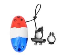 Klaxon éLectronique Multifonction à 4 Sons Pour VéLo, éTanche à La Pluie, Feu ArrièRe, SirèNe D'avertissement