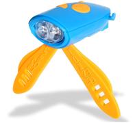 Klaxon et Eclairage avant pour Vélo et Trottinette Bleu Hornit