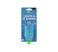 Klaxon Et Lumiere Pour Velo Et Trottinette Nano Bleu/vert TU