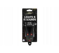 Klaxon Et Lumiere Pour Velo Et Trottinette Nano Noir/rouge TU