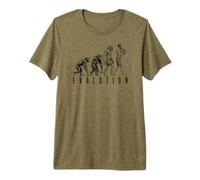 Klaxon évolution drôle Musicien Horniste Musicien T-Shirt Haut de Gamme