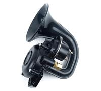 Klaxon,Klaxon Voiture 1pc pour voiture Noir 48W 24 V 300DB corne d'escargot fort Clear Sound Codification Accessoires