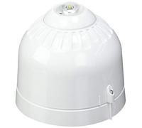 Klaxon Signals ESB-5006 Sonos Pulse Balise de plafond, base peu profonde, blanc/blanc, 17-60 VDC, courant sondeur 20mA courant, 40mA