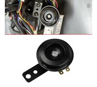 Klaxon Universel Pour Moto Et Voiture Électrique, 12v, Étanche, 105db, Réglage Du Vélo, Vtt, Noir, Gadget Durable, Accessoires De Voiture Créatifs