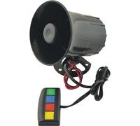 Klaxon universel pour moto, véhicule, voiture, 4 sons 12V, sirène, trompette CS1218