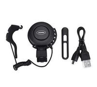 klaxon vélo,120db anti-p poussière étanche rechargeable USB,sonnette électrique pour cyclistes VTT route urbaine et voyageurs