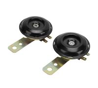 Klaxons de Moto étanches, Haut-parleur Rond Facile à Installer, 12V, 1,5 a, Polyvalent pour Moto, Voiture, UTV, ATV, Bateau