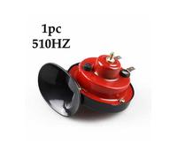 Klaxons De Train Super Puissants,Haut-Parleur Automobile Étanche,Signal Sonore Électrique,Universel,Voiture,Moto,Camion,Bateau,12v,100db - Type 510hz-Red 1pc