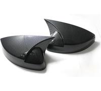 KLBVFDYAN 2 Pièces Voiture Coques De Rétroviseur pour Audi A3 S3 8V RS3 2013-2019, Auto Couvercle De Protection De Rétroviseur Garniture Accessoires,A/Carbon Fiber Pattern