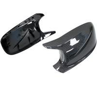 KLBVFDYAN 2 Pièces Voiture Coques De Rétroviseur pour BMW X1 E84 2010 2011-2013 X3 F25, Auto Couvercle De Protection De Rétroviseur Garniture Accessoires,A/Carbon Fiber