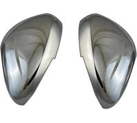 KLBVFDYAN 2 Pièces Voiture Coques De Rétroviseur pour Citroen C4 Picasso 2013 2014 2015 2016 2018, Auto Couvercle De Protection De Rétroviseur Garniture Accessoires,A/Chrome