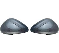 KLBVFDYAN 2 Pièces Voiture Coques De Rétroviseur pour Citroen C4 Picasso 2013 2014 2015 2016 2018, Auto Couvercle De Protection De Rétroviseur Garniture Accessoires,A/Carbon