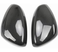 KLBVFDYAN 2 Pièces Voiture Coques De Rétroviseur pour Peugeot 208 2008 2014 2015 2016 2017 2018, Auto Couvercle De Protection De Rétroviseur Garniture Accessoires,A/Carbon Pattern