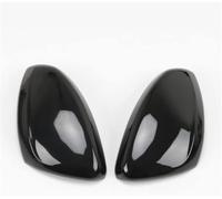 KLBVFDYAN 2 Pièces Voiture Coques De Rétroviseur pour Peugeot 208 2008 2014 2015 2016 2017 2018, Auto Couvercle De Protection De Rétroviseur Garniture Accessoires,A/Black