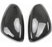 KLBVFDYAN 2 Pièces Voiture Coques De Rétroviseur pour Peugeot 208 2008 2014-2018, Auto Couvercle De Protection De Rétroviseur Garniture Accessoires,A/Carbon Fiber