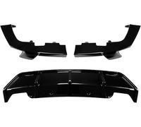 KLBVFDYAN Aileron arrière de Voiture pour BMW X6 G06 2019-2024, Becquet Aileron Lame Aile de Coffre arrière de Voiture Imperméable Accessoires,A/Balck