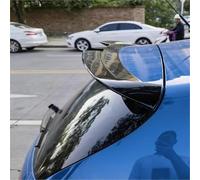 KLBVFDYAN Aileron arrière de Voiture pour MK2 5F 2008 2009 2010 2011 2012, Becquet Aileron Lame Aile de Coffre arrière de Voiture Imperméable Accessoires,A/White