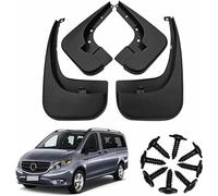 KLBVFDYAN Auto Bavettes pour Mercedes-Benz Vito W447 2016-2024, 4 Pièces Voiture personnalisés Garde Boue Anti-éclaboussures Protection Accessoires