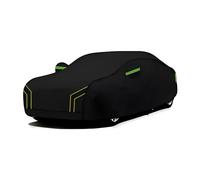 KLBVFDYAN Bâche Voiture pour Audi TT FV(4 Seats) MK3 2015 2016 2017 2018, Extérieur Housse de Voiture Imperméable Coupe-Vent Anti-UV Anti-poussière Protection,A/Black-Green-2