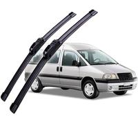 KLBVFDYAN Voiture Balais d'essuie-Glaces pour Fiat Scudo 2000 2001 2002 2003 2004 2005 2006, Auto Essuie-Glaces Remplacement Ensemble Durable Accessoires