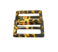 KLDGQ Inner4/5CM 5/10 pièces écaille de Tortue Mat/léger Trench Coat Boucle de Ceinture vêtements Coin Noeud Boucle pour Manteau T-Shirt Foulard en Soie Accessoires