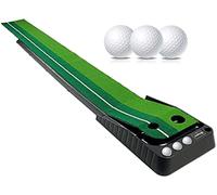 KLEA Tapis d'entrainement de Golf Golf Putting Auto Return