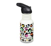 Klean Kanteen – Gourde – Kid's Classic Narrow Flip Sport – 355 ml – imprimé léopard
