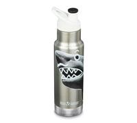 Klean Kanteen 355ml Kid Kanteen®Classic Haies blanc Sport Cap Isolé