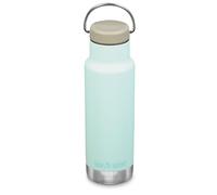 Klean Kanteen Bouteille d'eau isotherme classique avec bouchon à boucle - Bouteille en acier inoxydable pour boissons chaudes et froides - Passe au lave-vaisselle - Teinte bleue, 355 ml