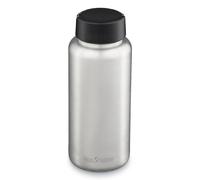 Klean Kanteen - Classic Wide 40oz (1182mL) - Loop Cap - Gourde Brushed Stainless - 40 oz (1182 ml)