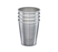 Klean Kanteen - Cup - 4pack - Tasse Brushed Stainless - 10 oz (280 ml)