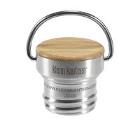Klean Kanteen Bouchon en bambou inox brossé Taille unique