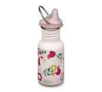 Klean Kanteen Gourde Classic Narrow (Sippy Cap) avec bouchon en acier inoxydable de couleur verte, d'un volume de 355 ml, 1011201