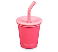 Klean Kanteen - Kid's Kanteenkid Steel Cup with Straw - Tasse - 296 ml - rose violet