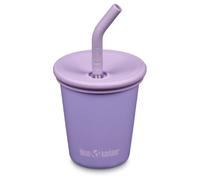 Klean Kanteen - Kid's Steel Cup with Straw Lid - Tasse - 296 ml - paisley purple