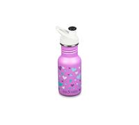 KLEAN KANTEEN Kinder Trinkflasche Classic einwandig 12 oz (355 ml) mit Sippy Cap lilas