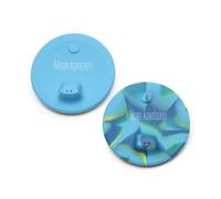 Klean Kanteen Lot de 2 couvercles à bec pour enfant - Teinture par nœuds - Bleu