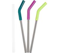 Klean Kanteen Lot de 3 pailles multicolores pour adulte Unisexe 226,1 mm H x 9,8 mm W