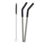 Klean Kanteen - Reusable straws 2 Pack - 8mm - Pailles Black - Taille unique