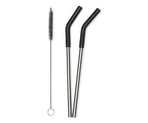 Klean Kanteen - Reusable straws 2 Pack - 8mm - Pailles Black - Taille unique