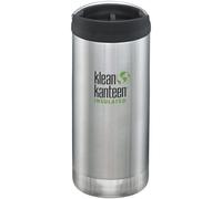 Klean Kanteen TKWide 355ml Bouteille Insulater Cafe Cap Brushed Stainless