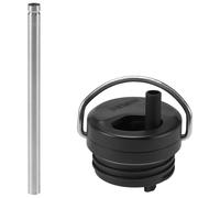 Klean Kanteen - TKWide Twist Cap with Straw - Couvercle - black