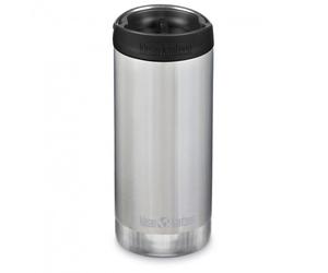 Klean Kanteen - TKWide Vacuum Insulated with Café Cap - Bouteille isotherme - 473 ml - brushed stainless